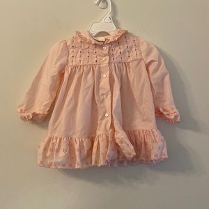 Vintage hand smocked dress size 24 months